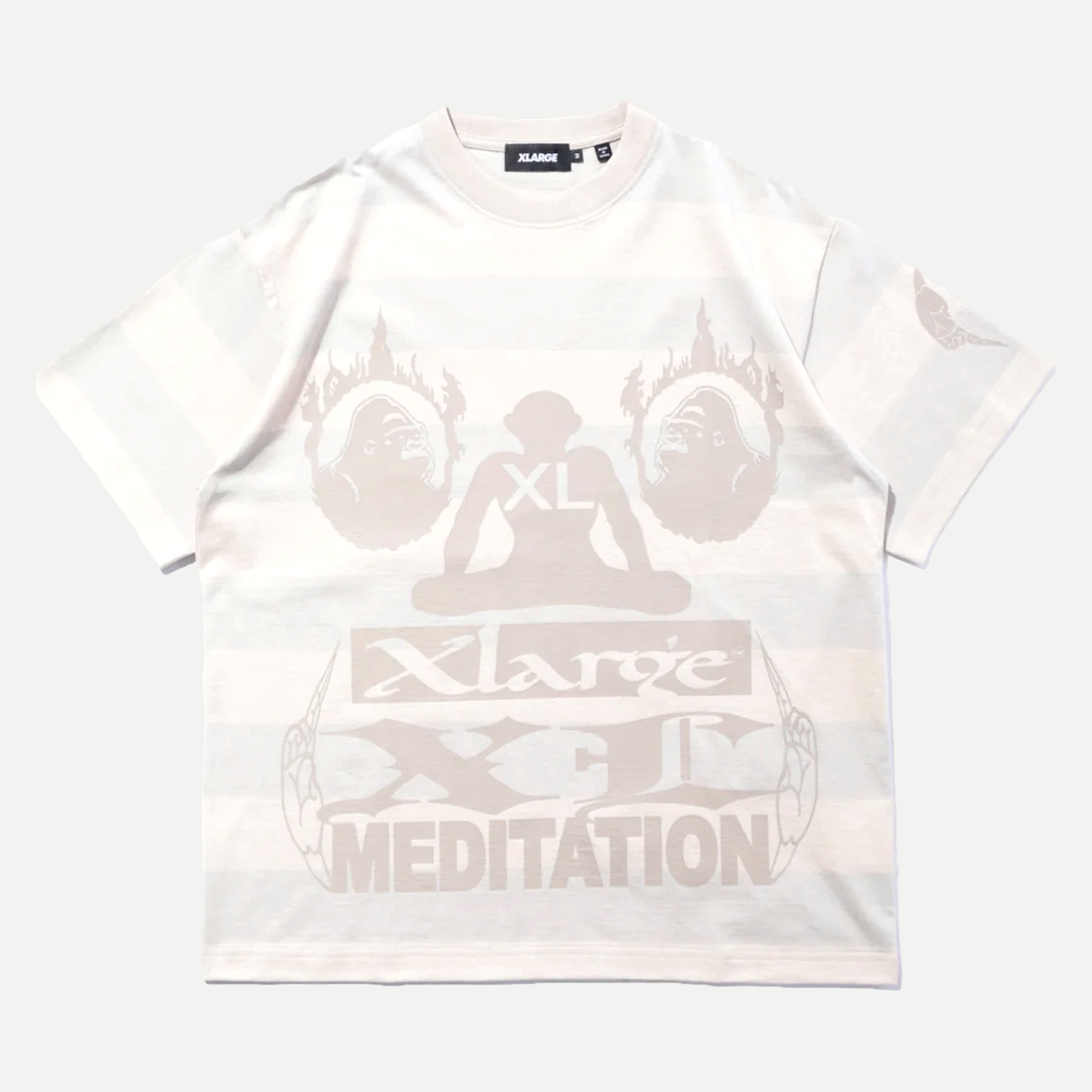 Meditation Stripes S/s Tee