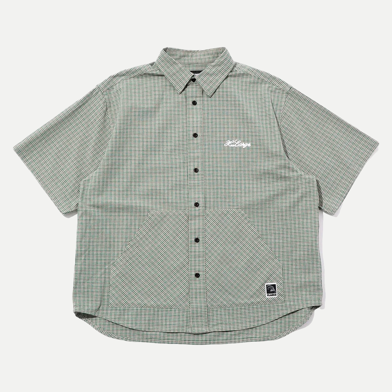 Check Double Sleeves Shirt