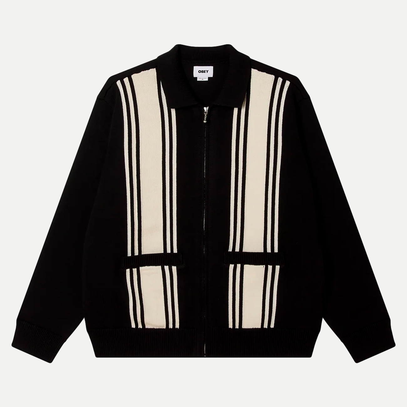 Obey Matt Zip Up Sweater