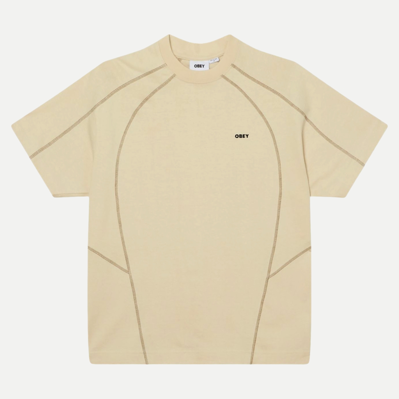 Obey Contrast Stitch Tee