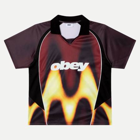 Obey Blurred Soccer Jersey Tee