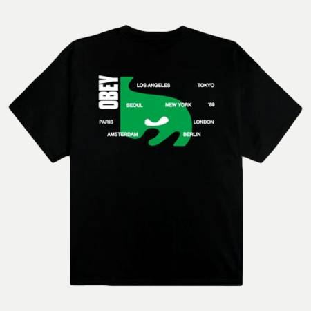 Obey Heat Map Icon Tee