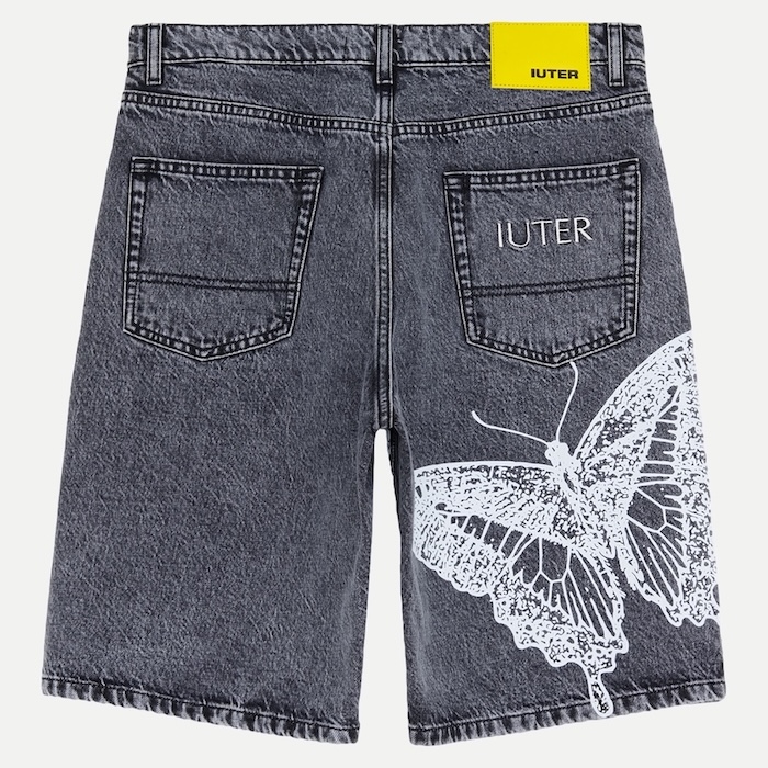 Butterfly Loose Denim Short - immagine 2
