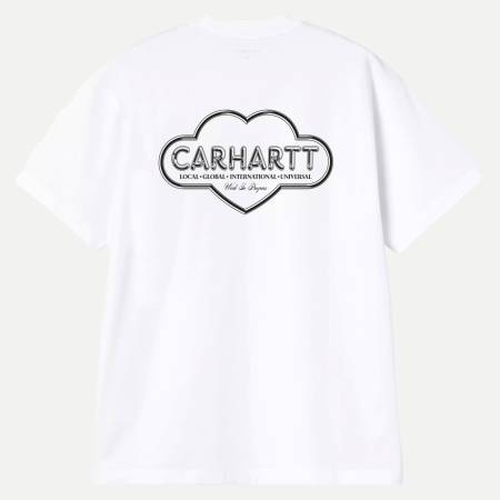 W' S/S Cloud Heart Tee
