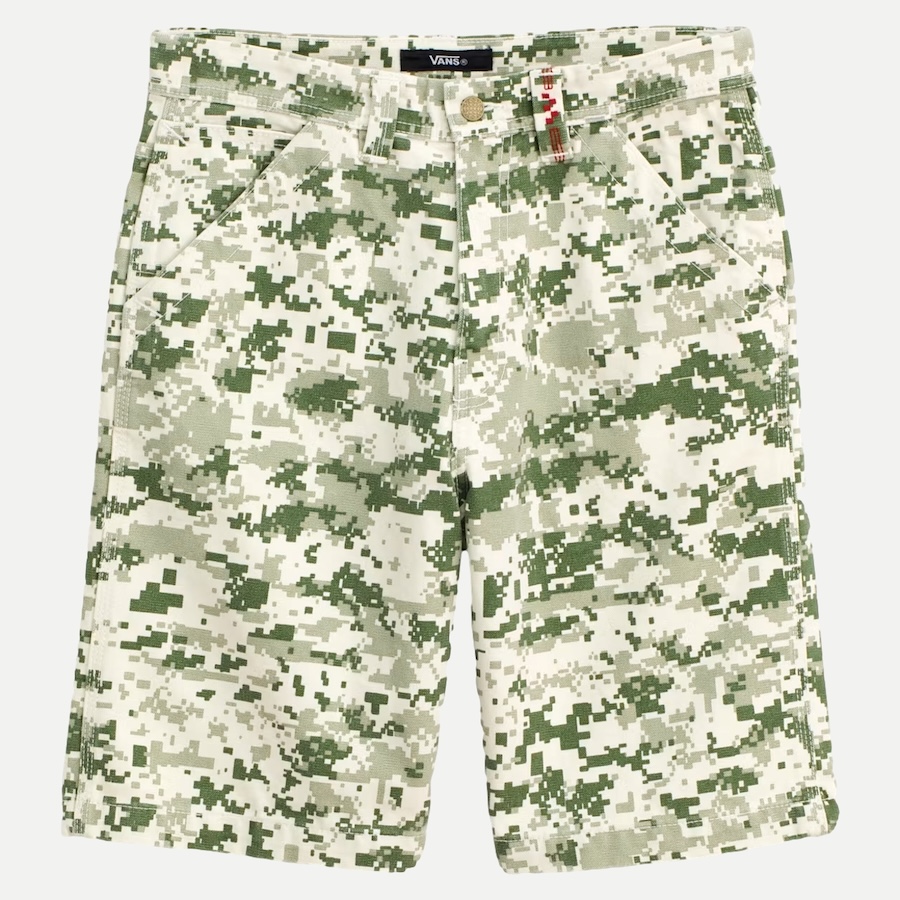 LX Check-5 Baggy Canvas Short