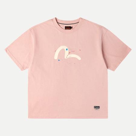 Seagull & Daicock Printed Ss Tee W Splash