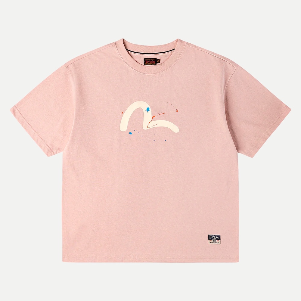 Seagull & Daicock Printed Ss Tee W Splash