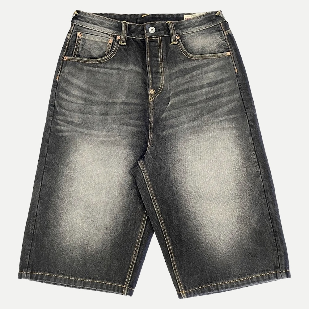 Seagull & Claw Marks Denim Shorts - immagine 2