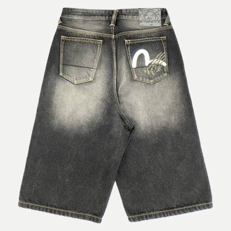 Seagull & Claw Marks Denim Shorts