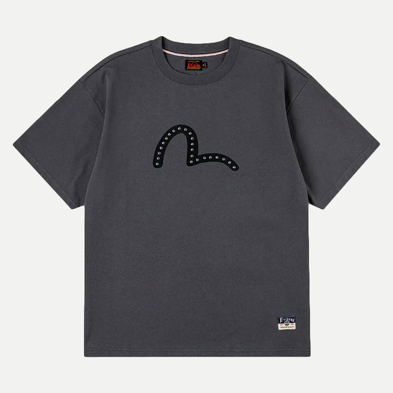 Seagull Printed Ss Tee W Metal Studs