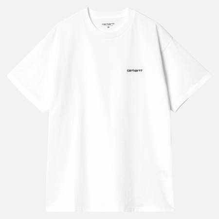 S/S Script Embroidery T-Shirt
