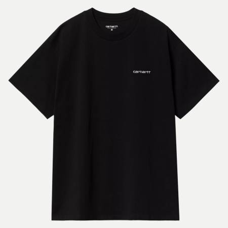 S/S Script Embroidery T-Shirt