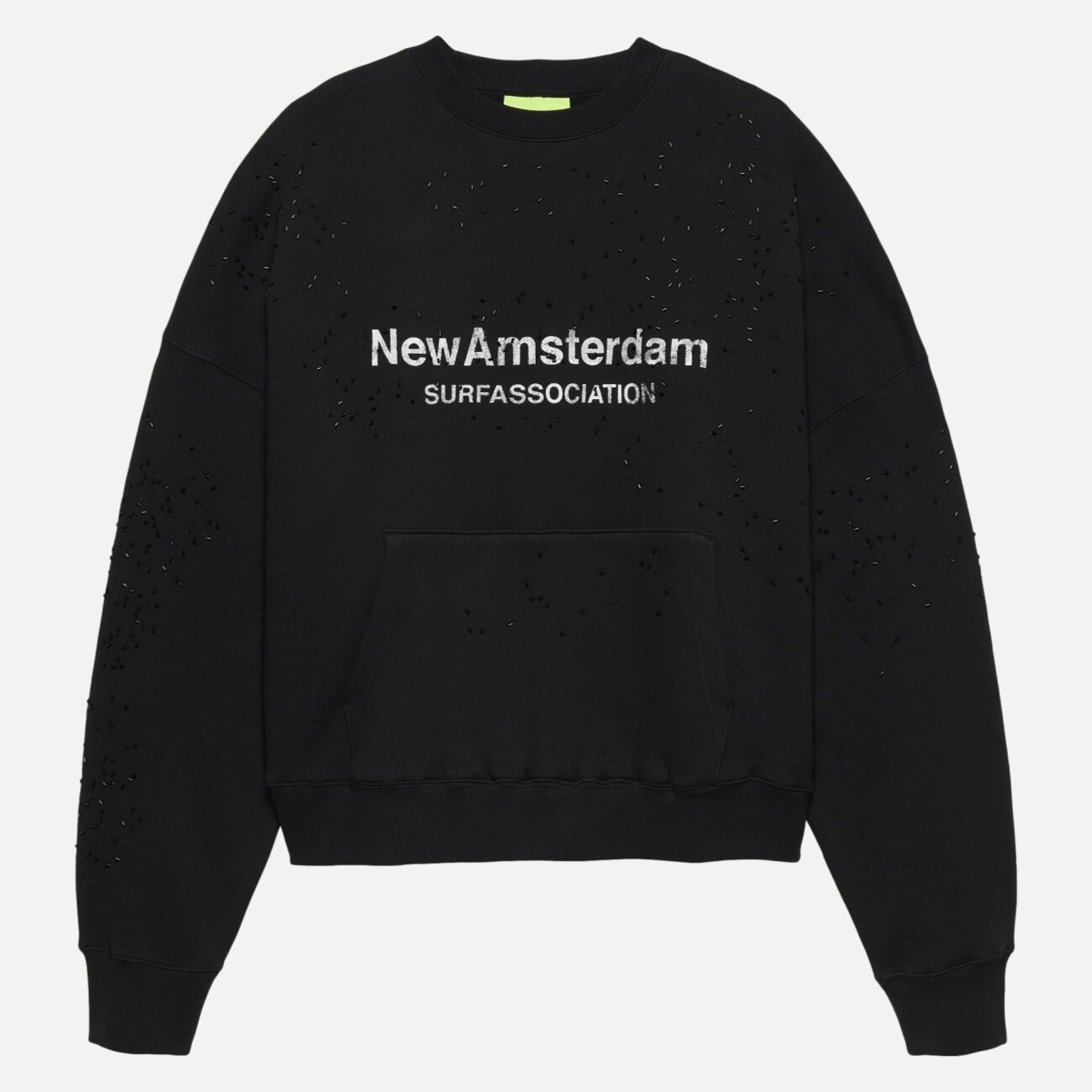 Worked Logo Crewneck Strass