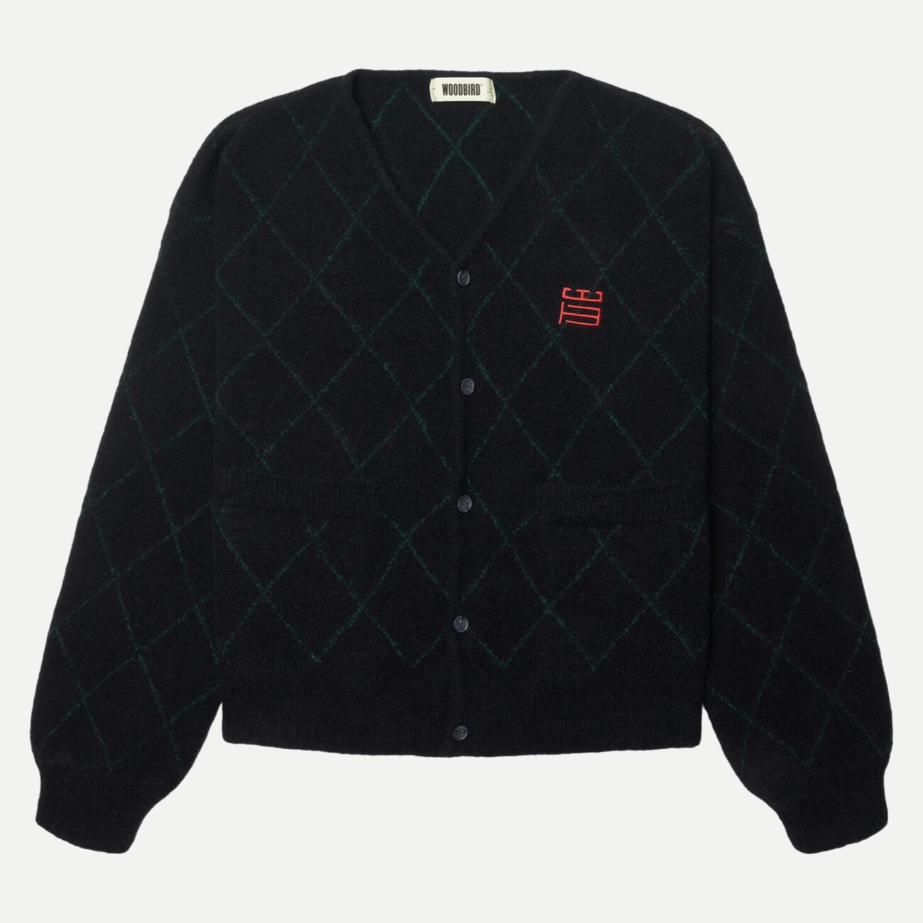 Wboni Check Cardigan