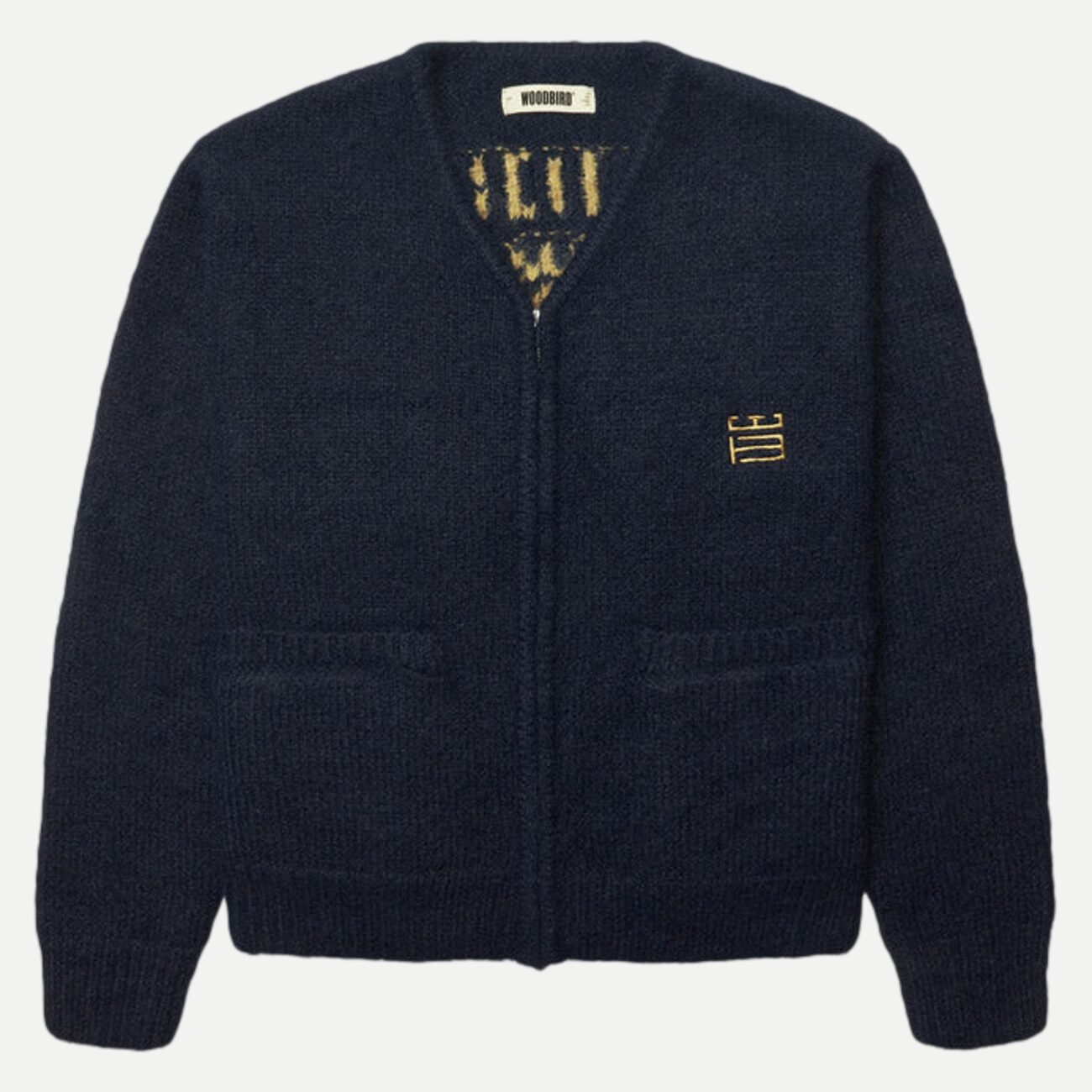 Wbkoon Zip Tiger Cardigan
