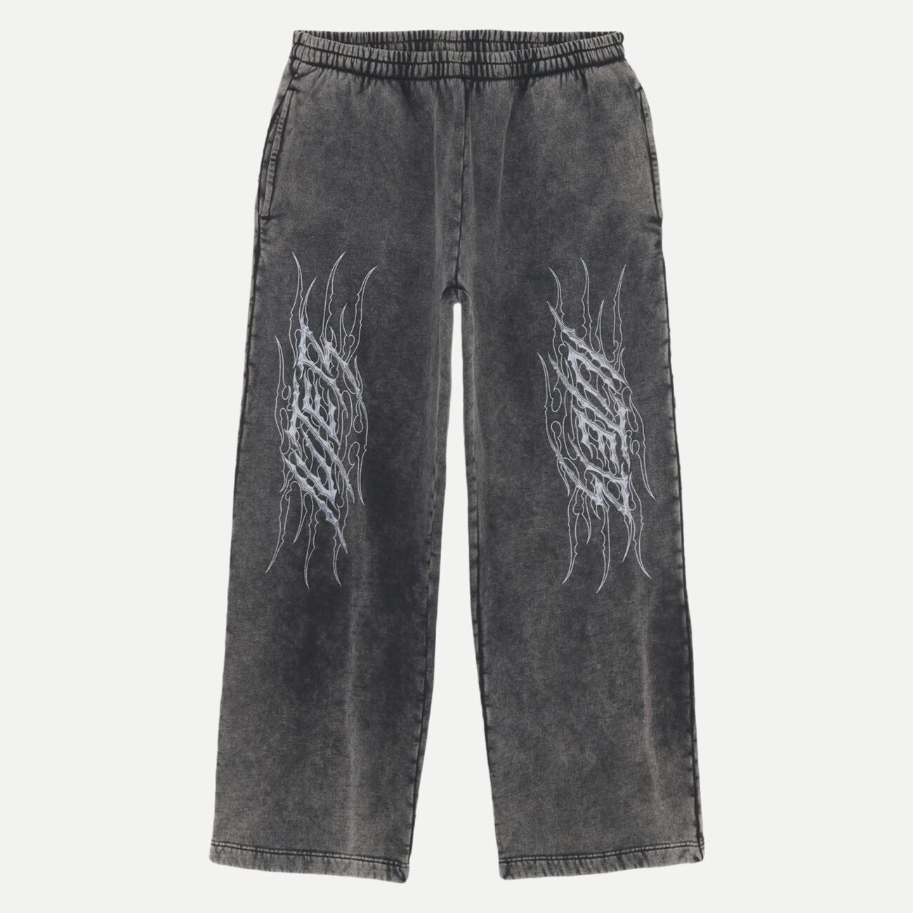 Tribal Baggy Denim Pants