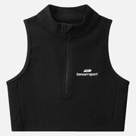 Cropped Half Zip