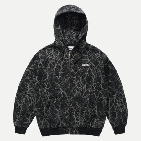 Thorn Camo Waffle Zip-Thru Hood
