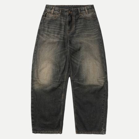 Wide Cut Denim Jeans