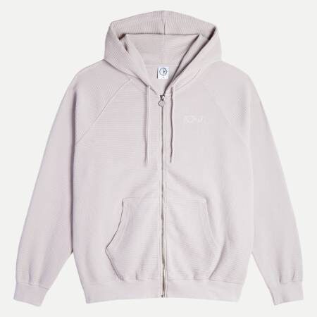 Waffle Zip Hoodie