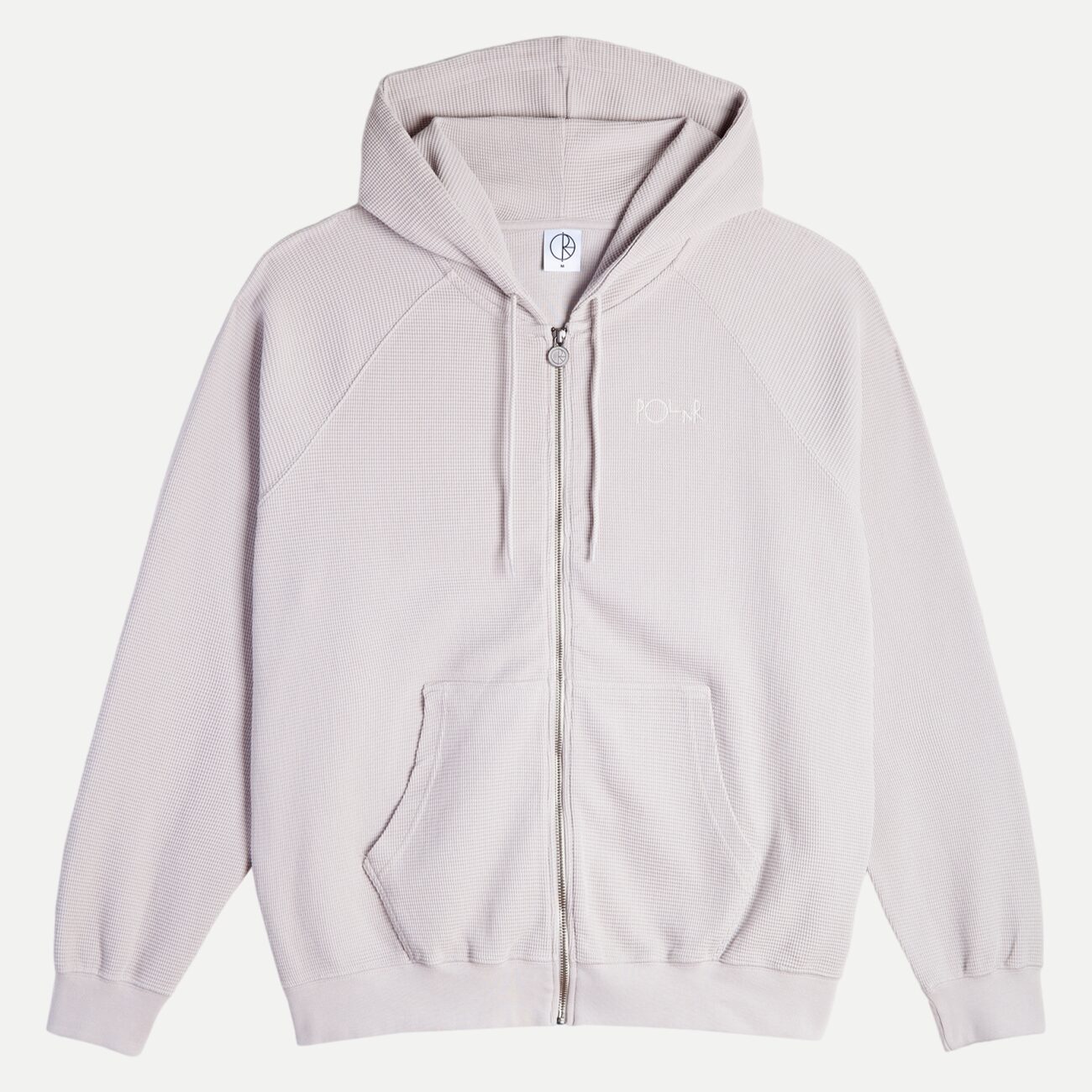 Waffle Zip Hoodie