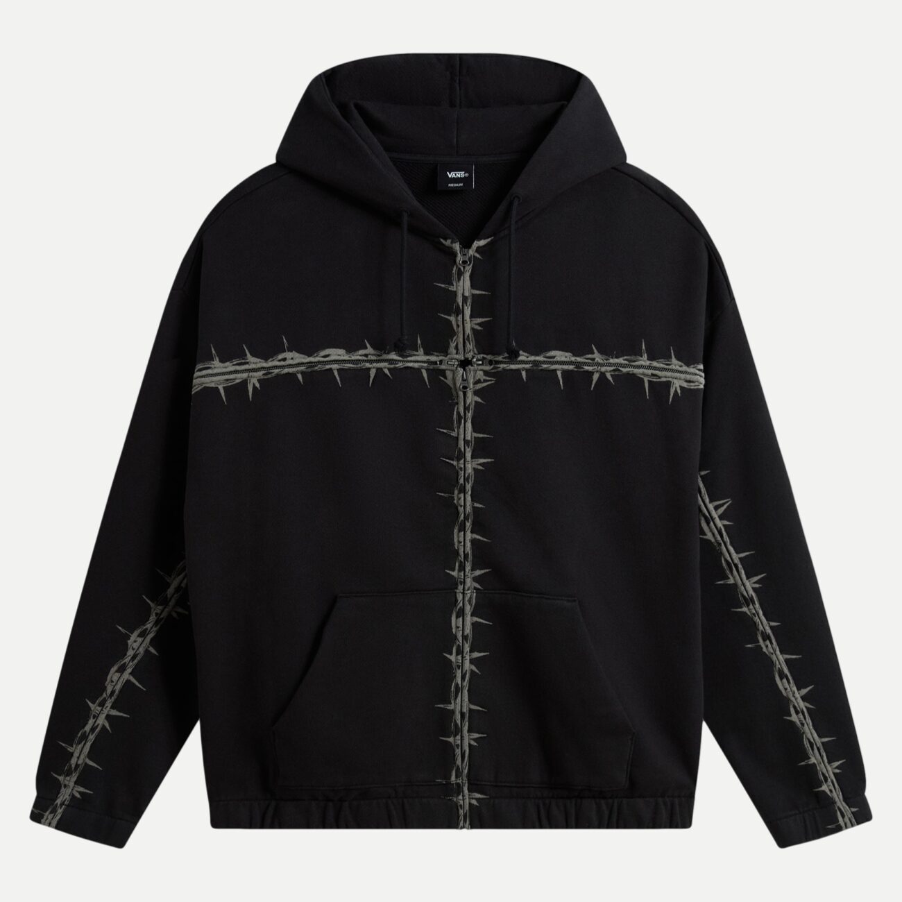 Aod Zipped Hoodie